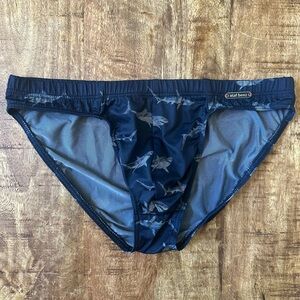 Men's Dark Blue Briefs